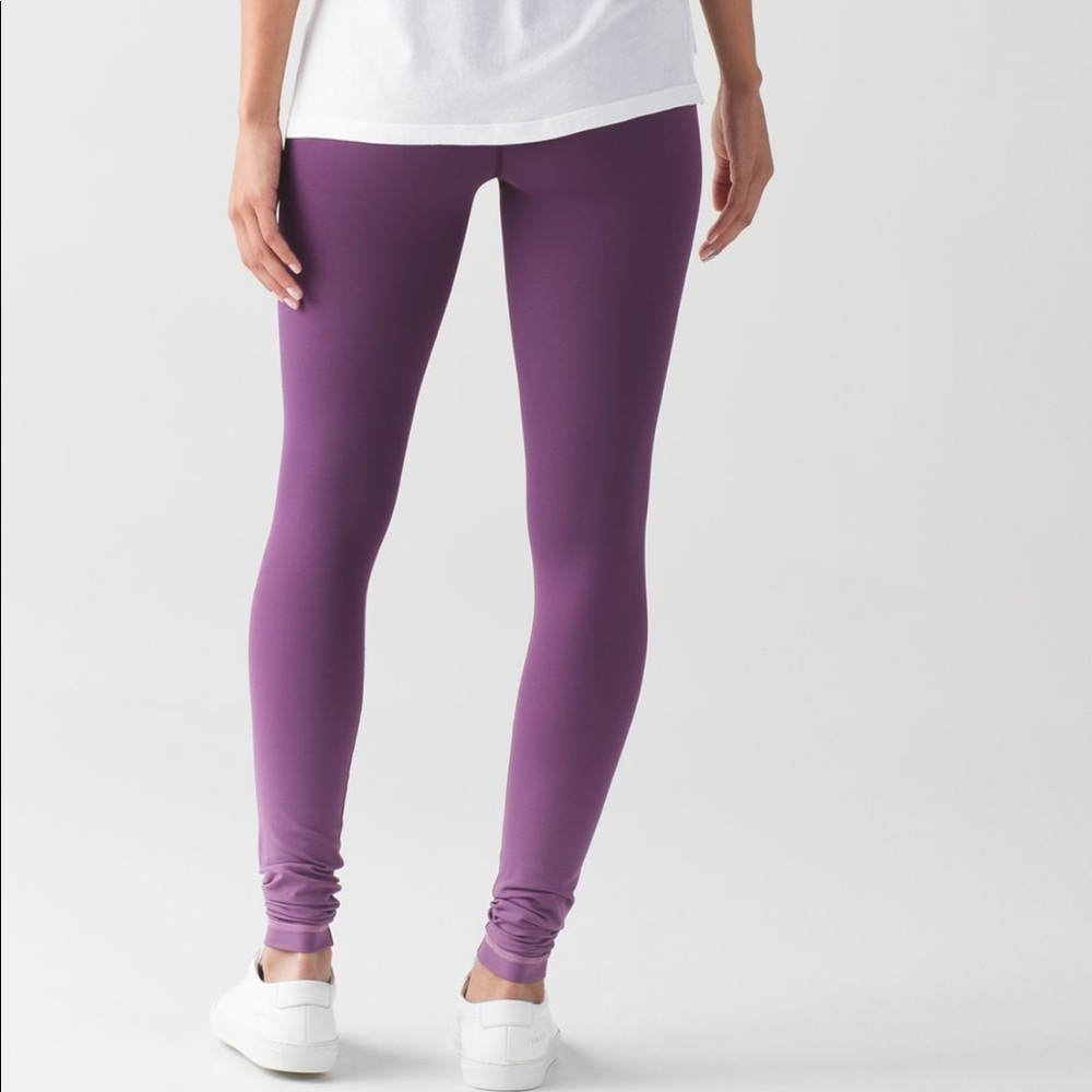 Purple Ombre Lululemon Leggings
